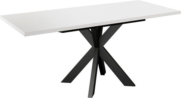 Mäusbacher Esstisch Big System, Metallgestell in Stern Form, ausziehbar