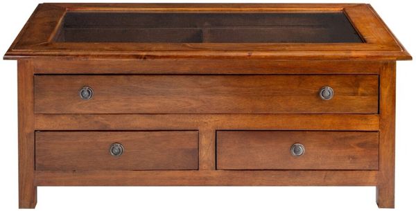 Dekoria Couchtisch Mahika 95x60x40cm brown