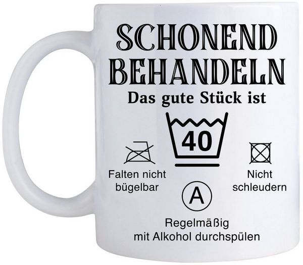 Giftandprint Tasse Runder Geburtstag 30 Geschenk 30er - 90er Geschenkidee Vater Männer, Inkl. Geschenkbox, beidseitig, 30er Geburtstag, 50er Geburtstag