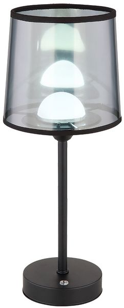 LED Tischlampe, Touchdimmer, USB AKKU, schwarz, H 35 cm