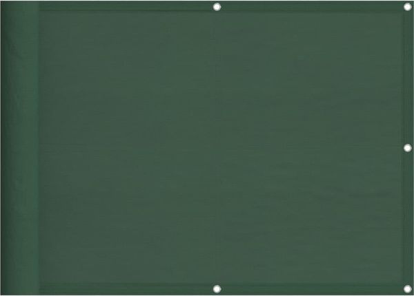 vidaXL Balkon-Sichtschutz Dunkelgrün 75x1000 cm 100 % Polyester-Oxford 4000258 Bild 2