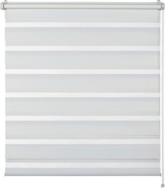 Doppelrollo Tilda, SCHÖNER WOHNEN-Kollektion, transparent, mit Bohren/ohne Bohren, freihängend, Klemmfix, geklemmt, silberne oder weiße Rollo-Technik