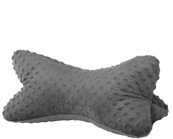 Dr. Berger Leseknochen Minky Anthrazit 40 x 18 cm