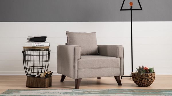 1-Sitzer-Sofa, 'Bella', 85 x 81 x 82, Creme
