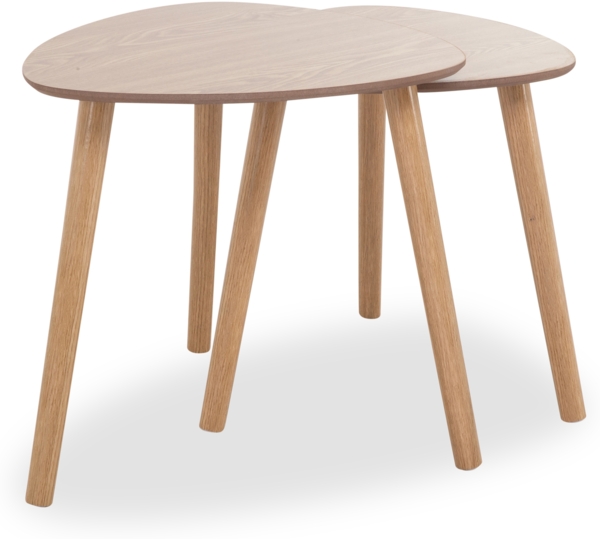 Beistelltisch 2er-Set Gerda / 300.001736, Holzfarben