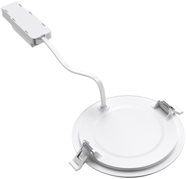 9W LED Panel Einbaustrahler Deckenspot Ultraflach Einbauleuchte Einbauspot 230V IP40 3000K Warmweiß Bild 4