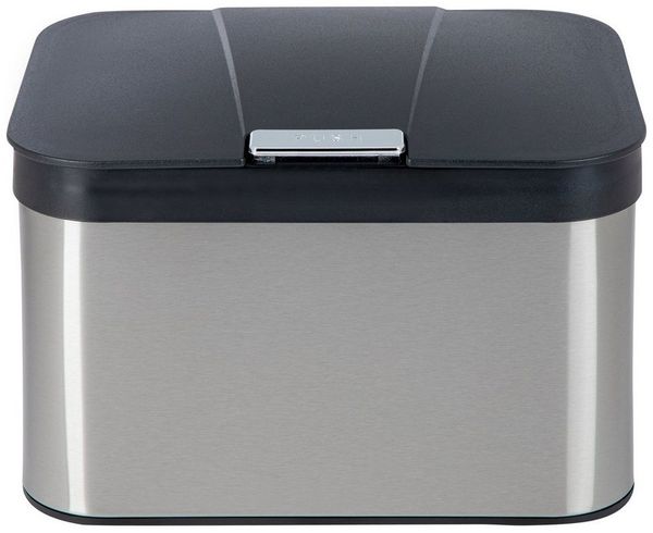 ONVAYA® Biomülleimer Bill für die Küche | Komposteimer mit Deckel | Abfallbehälter aus Edelstahl für Biomüll | Bio Abfalleimer | geruchsfrei & luftdicht | 4,3 Liter