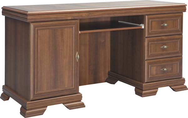 Schreibtisch ""Kora"" Computertisch 148x60cm Samoa King rustikal
