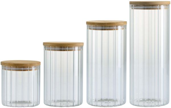 Ritzenhoff & Breker Linea Vorratsgläser-Set 4-teilig