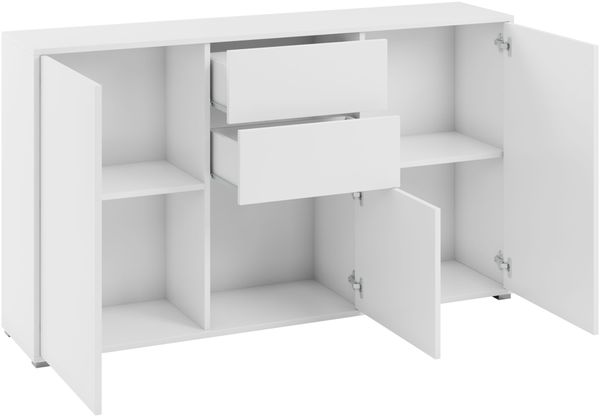 Mirjan24 'Gesita K1D4SZ' Kommode, Weiß, 93x141 cm Bild 4