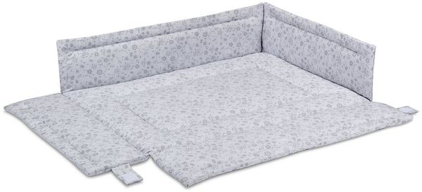 FabiMax Laufgittereinlage 75x100 cm, mit Seitenschutz, mit Klettverschluss befestigt