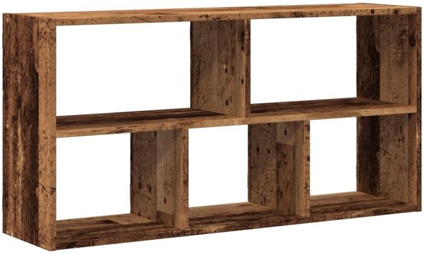 vidaXL Wandregal Altholz-Optik 100x25x50 cm Holzwerkstoff 853279 Bild 2