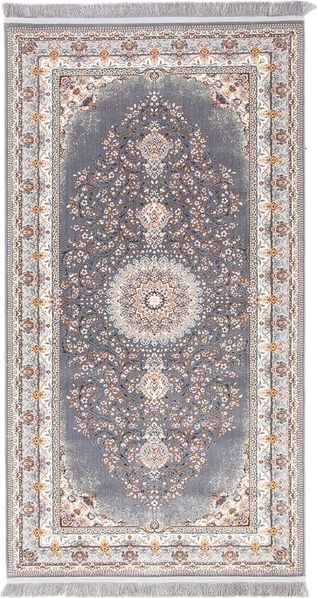 Orientalischer Webteppich - Beauty Array 200 x 100 cm - grau - läufer