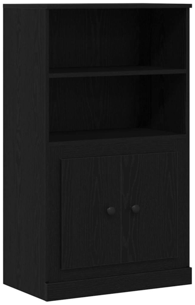 vidaXL Highboard Schwarze Eiche 60 x 35.5 x 103.5 cm Holzwerkstoff 862820