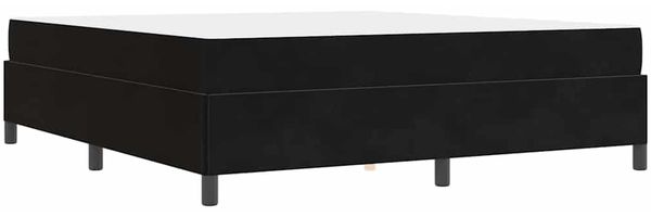 vidaXL Bettrahmen mit Matratze Schwarz 180 x 200 cm Stoff 3399080 Bild 9
