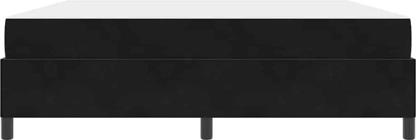 vidaXL Bettrahmen mit Matratze Schwarz 180 x 200 cm Stoff 3399080 Bild 7