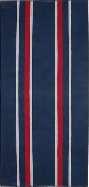 ZOLLNER Strandtuch, Glattvelours (1-St), 100 x 200 cm, 100% Baumwolle, XXL, vom Hotelwäschespezialisten