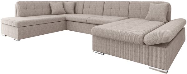 Wohnlandschaft Bergen Cord (Farbe: Poso 03, Seite: Rechts)
