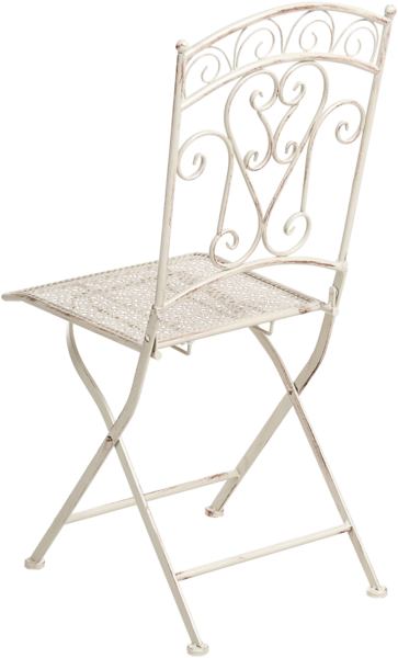 Gartenstuhl 2er Set JUINA klappbar Metall Hellbeige Bild 6