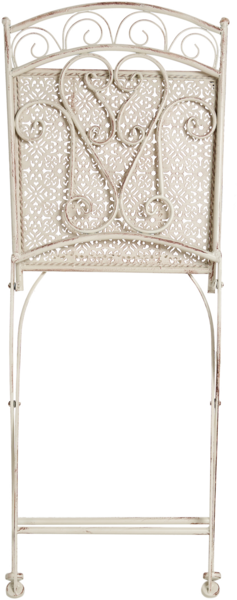 Gartenstuhl 2er Set JUINA klappbar Metall Hellbeige Bild 7