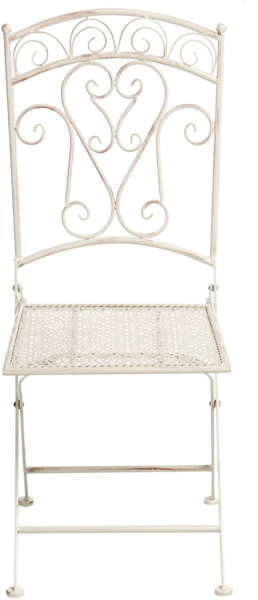 Gartenstuhl 2er Set JUINA klappbar Metall Hellbeige Bild 5