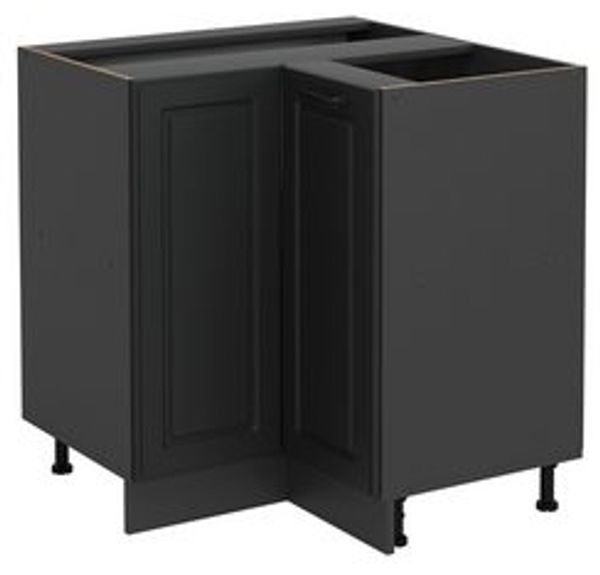 Eckunterschrank R-Line Anthrazit Landhaus 75.6 cm ohne Arbeitsplatte Vicco Bild 6