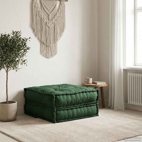 vidaXL Modulares Sofaelement Grün 70 x 70 x 36 cm Stoff 4019035