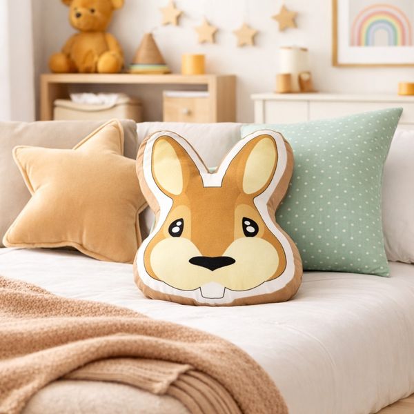 The Zoo - Kissen Hase (1101452) Kinder Dekokissen Sofakissen Tier Motiv Waldtier