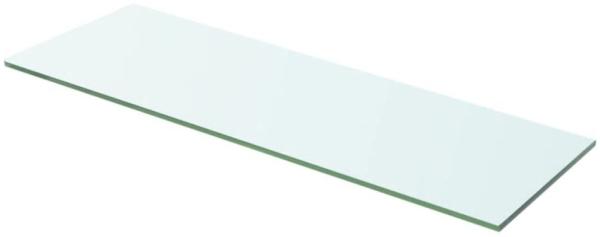 vidaXL Regalboden Glas Transparent 60x15 cm 243823