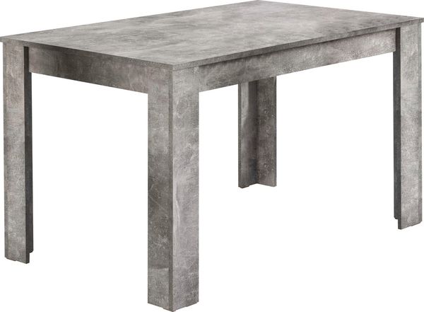 byLIVING Esstisch Nepal / Moderner Küchentisch in Beton-Optik / Großer Tisch / 120x80, H 75 cm