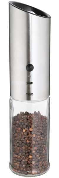 Pfeffermühle Gewürzmühle Salzmühle Cilio elektrisch COLLINA 613537