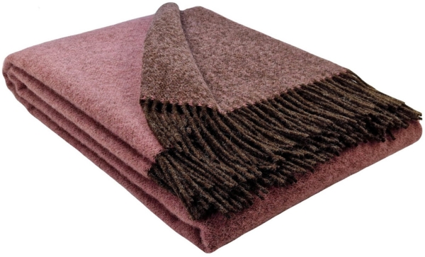 Wolldecke Wolldecke TIROL (doubleface) 100% Schurwolle 140 x 200 cm, STTS