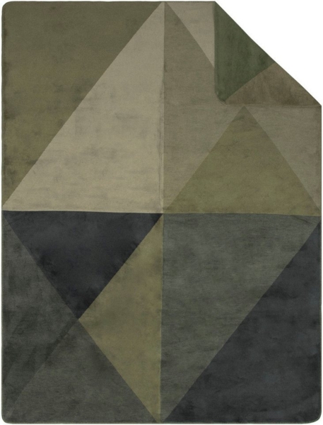 Wohndecke Wohndecke Nara, IBENA, in harmonischen Grüntönen Bild 5