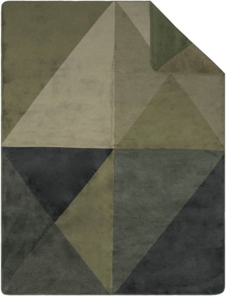 Wohndecke Wohndecke Nara, IBENA, in harmonischen Grüntönen Bild 4