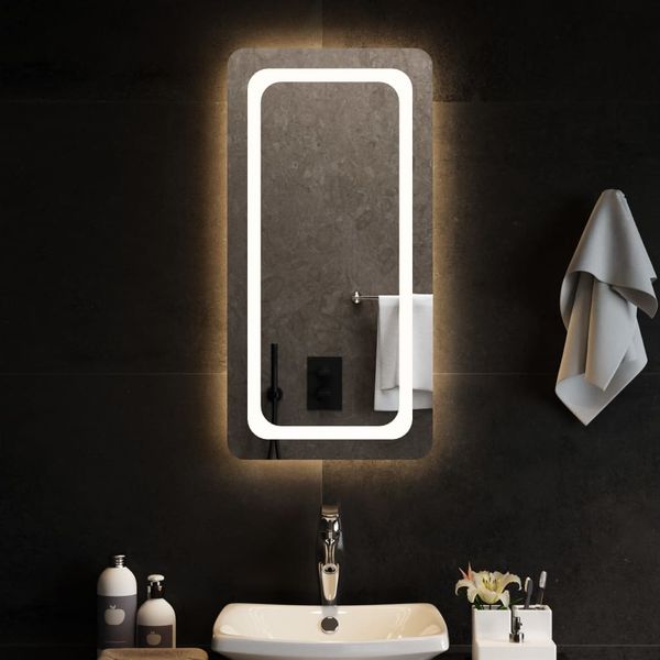 vidaXL LED-Badspiegel 40x80 cm 3154094