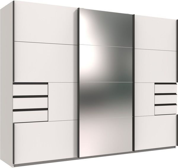 Wimex Schwebetürenschrank Saigon mit Spiegeltür, 3 Türen, 270cm breit
