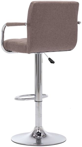 vidaXL Barhocker 2 Stk. Taupe Stoff [283428] Bild 5