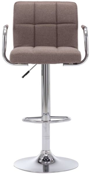 vidaXL Barhocker 2 Stk. Taupe Stoff [283428] Bild 3
