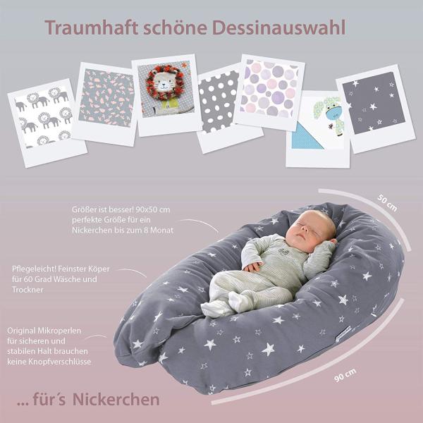 Theraline Stillkissen "Das Original" Microperlen inkl. Bezug 190 cm 17 Punkte Türkis Bild 5