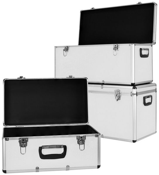 Trucky Allzweckkiste Aluminium 3 Set Boxen Alubox Alukiste Transportbox Werkzeugkiste