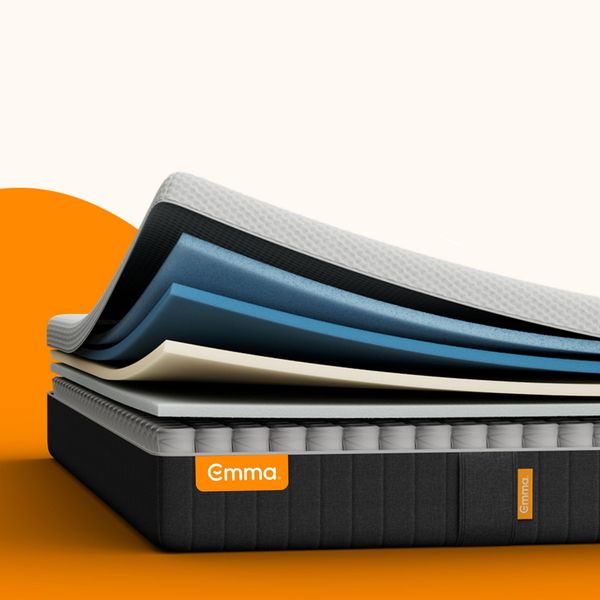 Emma Original Pro+ Matratze 90x200 cm – 27 cm Hybridmatratze mit 7-Zonen-Taschenfederkern, ThermoSync® Kühltechnologie & Purotex® Bezug – atmungsaktive Komfortmatratze
