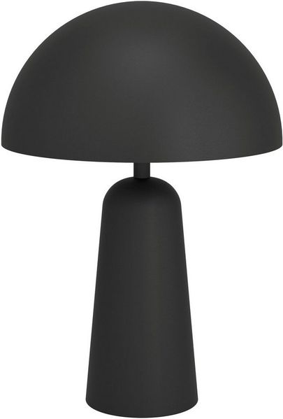 Eglo 900134 Tischleuchte ARANZOLA E27 1X40W Stahl schwarz H:45cm Ø30cm mit Kabelschalter