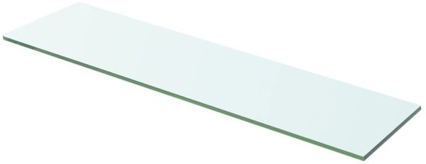 vidaXL Regalboden Glas Transparent 60x12 cm 243822