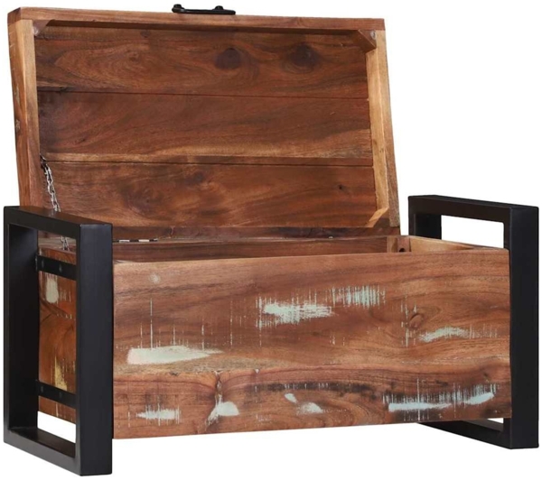 vidaXL Aufbewahrungs-Truhen 60 x 30 x 30 cm Massivholz Altholz 4015972
