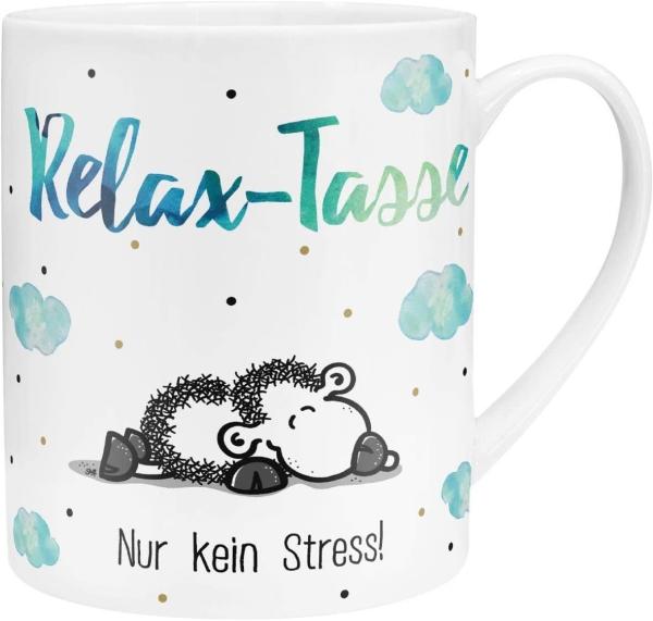 Tasse Kaffeetasse Kaffeebecher Teetasse XL 60cl Sheepworld Relax-Tasse 45755