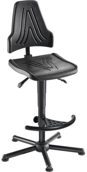 meychair Drehstuhl 13313 W19-25-H-PU-FS3 XXL 250kg schwarz