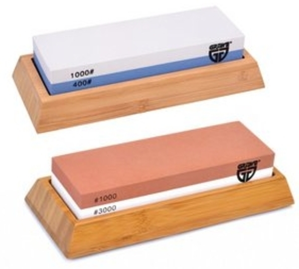 GRÄWE Schleifstein GRÄWE Wetzstein-Set 400/1000 & 1000/3000 er Körnung Bild 4