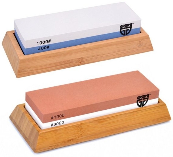 GRÄWE Schleifstein GRÄWE Wetzstein-Set 400/1000 & 1000/3000 er Körnung Bild 2