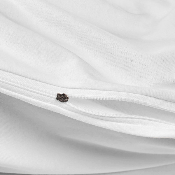 livessa Bettwäsche 155x220 3teilig Baumwolle - Bettwäsche mit Reißverschluss: Bettbezug 155x220 cm + 2er Set Kissenbezug 40x80 cm, Oeko-Tex Zertifiziert, aus%100 Baumwolle Jersey (140 g/qm) Bild 2