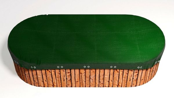 Grasekamp Pool-Abdeckplane Abdeckplane oval 470x300 cm
